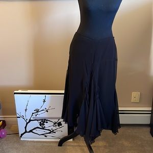 Amazing black textured skirt